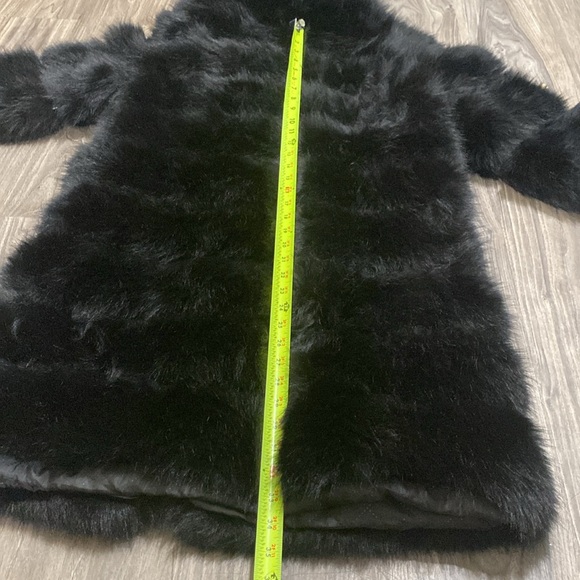 the beauty optimal product faux fur coat Size S - Picture 2 of 7